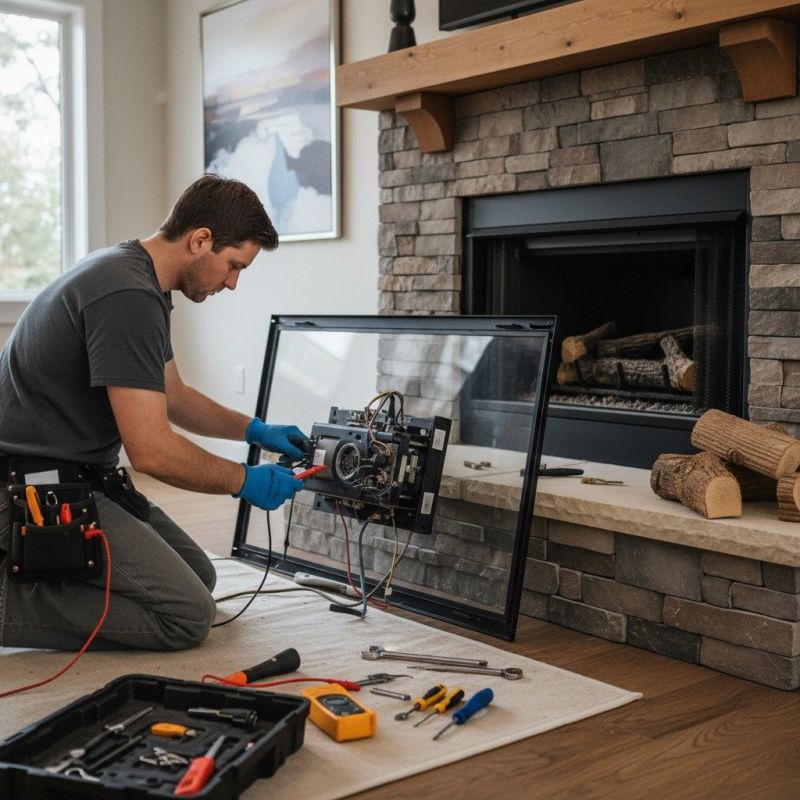 Gas Log Fireplace Repair